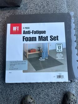 HFT 4-Piece Anti-Fatigue Foam Mat Set