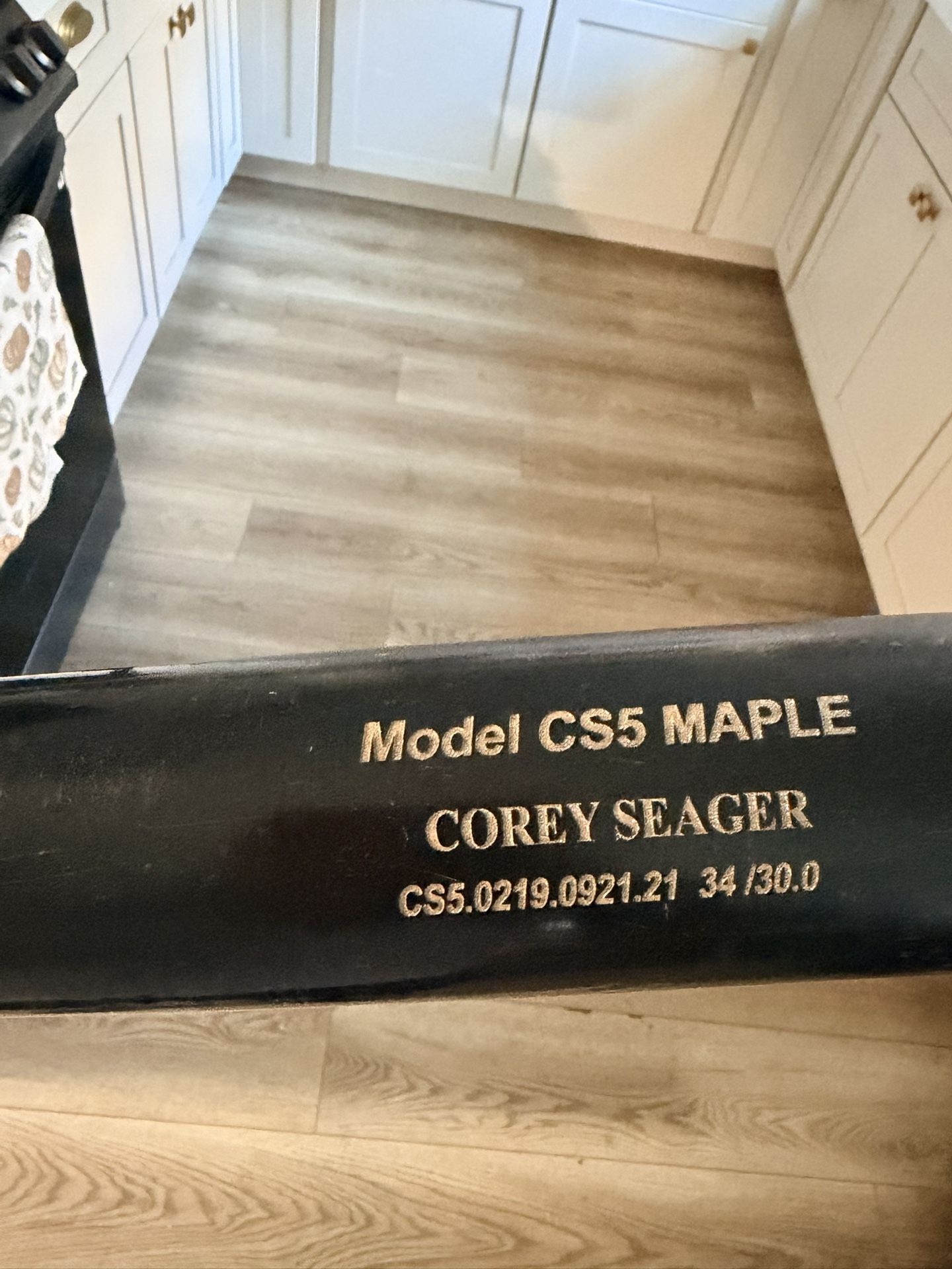 Chandler Pro Issued Wood Baseball Bat