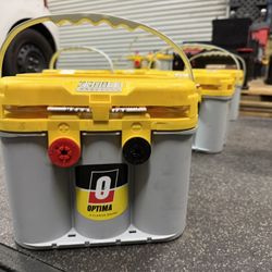 Optima Yellow Top Battery D34/78 Versatile Dual Purpose Deep Cycle AGM Car Truck Battery. Bateria Para Carro Camioneta  PRICE IS FIRM. Optima Yellow T