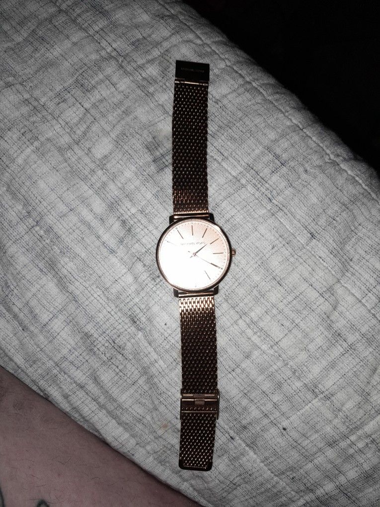 Michael Kors Rose Gold Watch