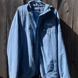 Light blue Primitive skateboarding jacket