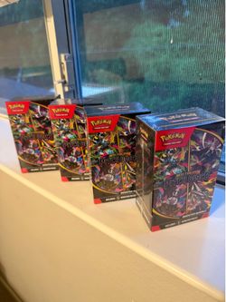 Pokemon pitch black booster bundles 4x