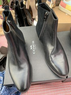 New Coach black Boots