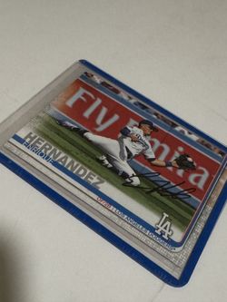 Signed Baseball Card