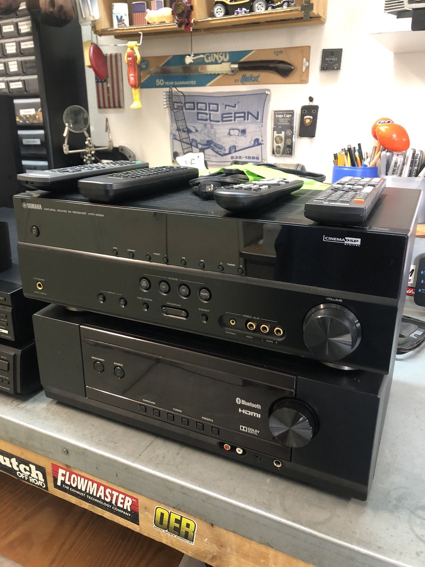 Stereo Audio Components - Bose, Sony, Yamaha, Toshiba