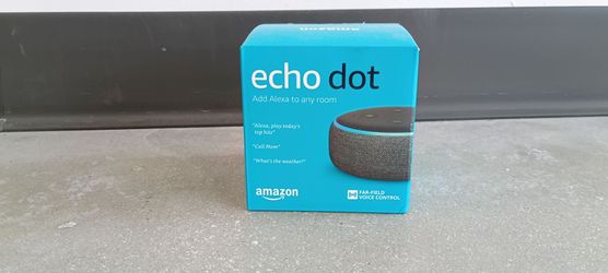 Black Amazon Echo Dot
