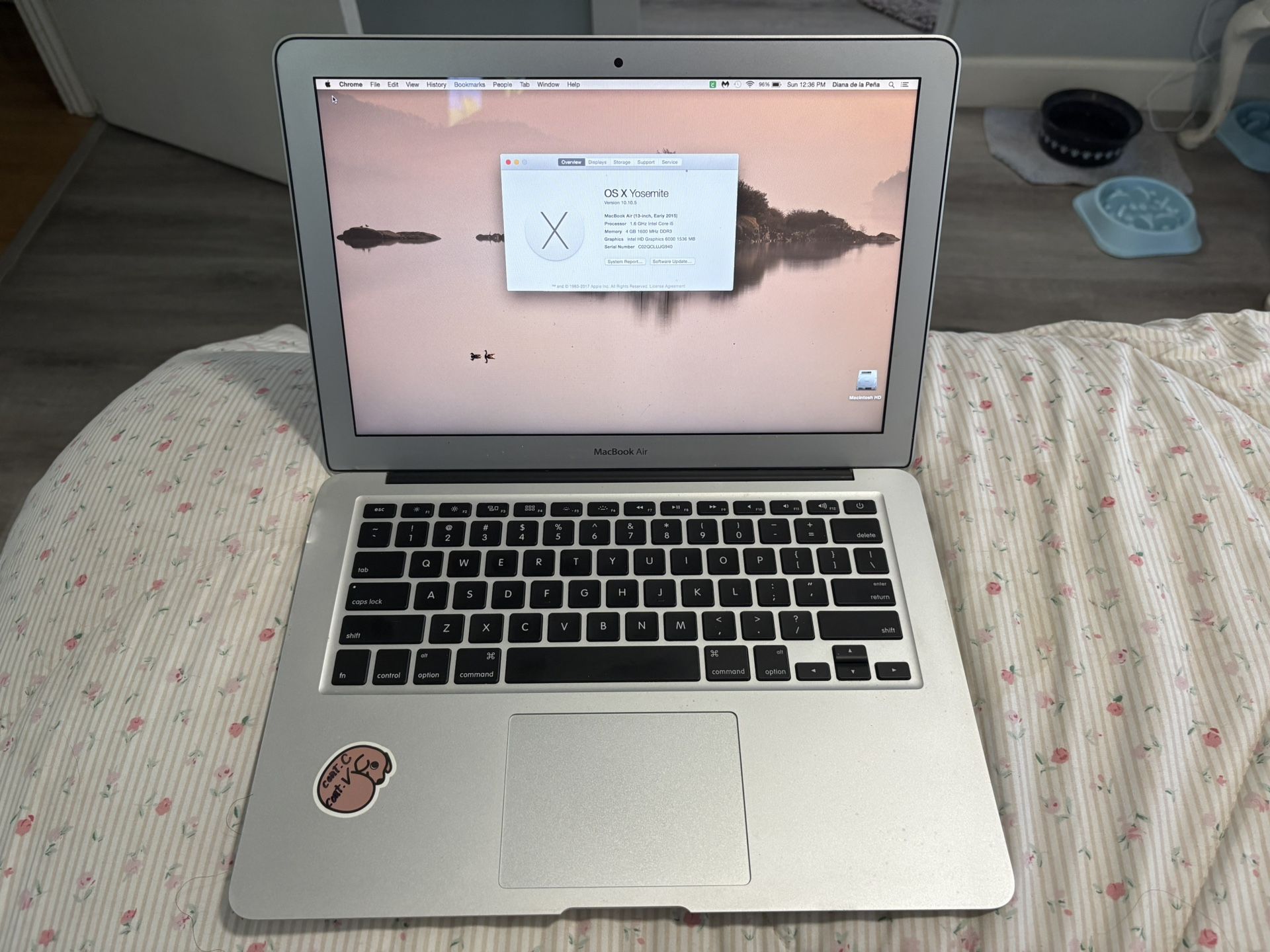 MacBook Air 13” (Early 2015)