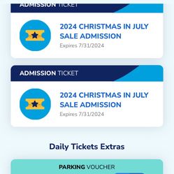 Carowinds Amusement Park Tickets 