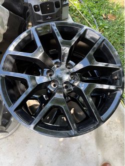 Snowflake Chevy wheels