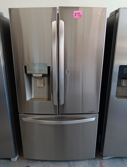 LG French Door Fridge – Stainless, Ice/Water Dispenser
