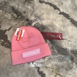 Pink Supreme Beanie