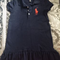 POLO Ralph Lauren 4T Navy Blue Dress