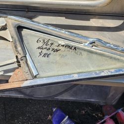 63 64 Impala Vent Windows. Quarter Windows Trim And More