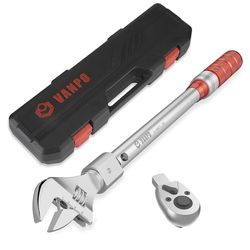 3/8 Inch Drive Adjustable Torque Wrench, 5-45 https://offerup.com/redirect/?o=RnQubGIvNy02MQ== Nm, 38MM Open End Torque Wrench with Interchangeable Ja