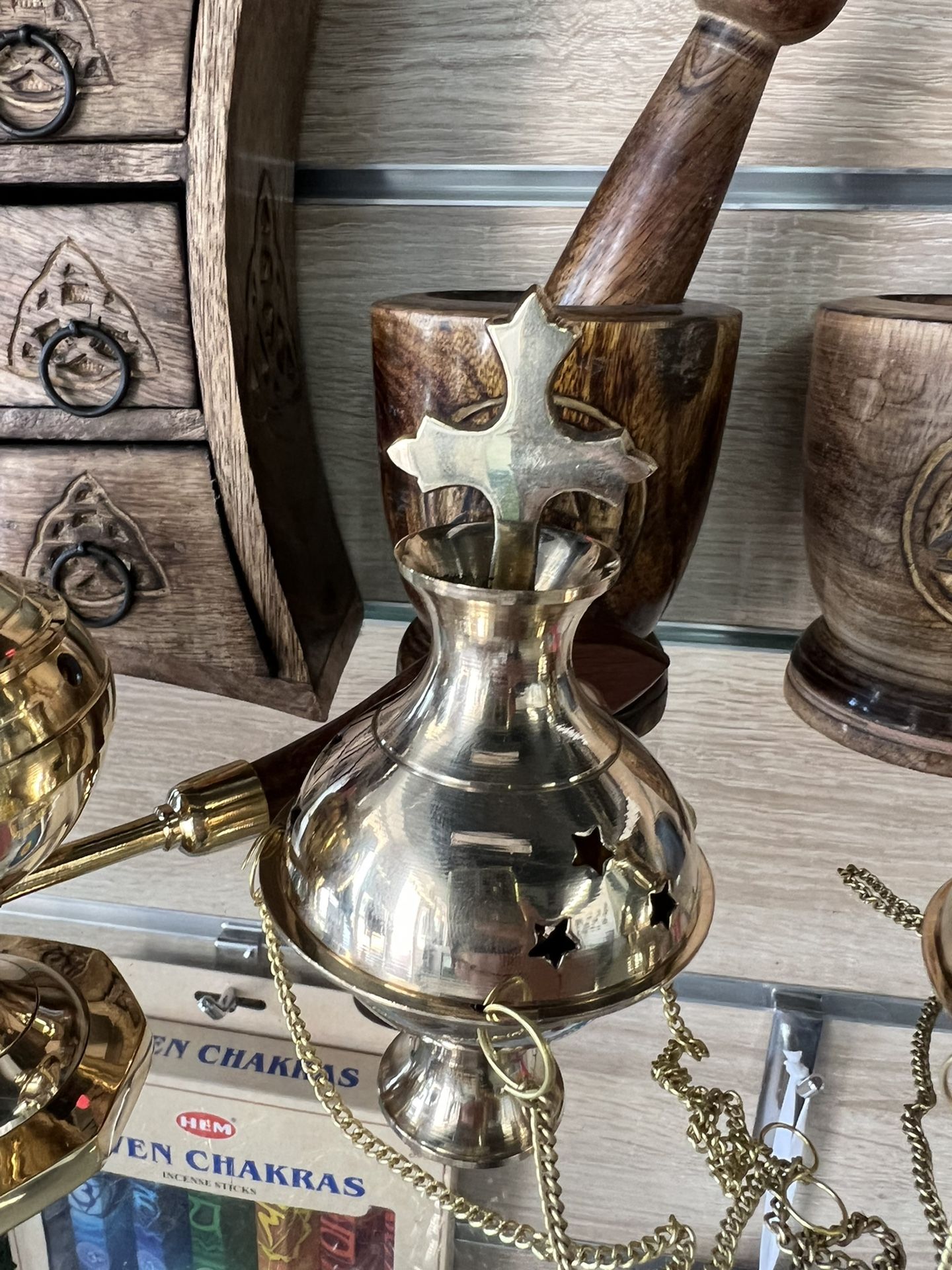 Hanging Burner Cross