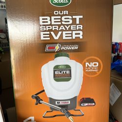 pulverizador eléctrico de mochila Scotts Elite Pump Zero