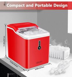 Kumio Compact Portable Countertop Ice Maker