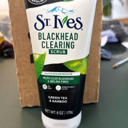 st ives blackhead clearing scrub 