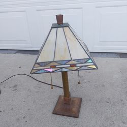 Tiffany style lamp