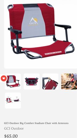 GCI stadium seat (cost almost $70)