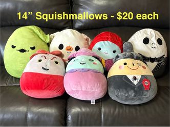 14” Nightmare Before Christmas Squishmallows ($20 each)