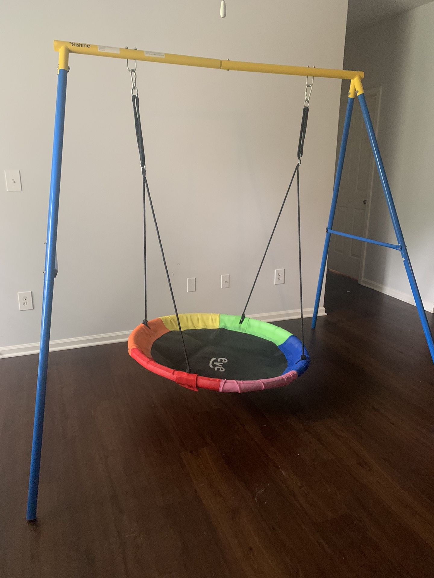 Sensory Saucer Swing With Stand