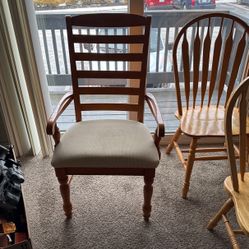 1 Cushioned Chair Sturdy