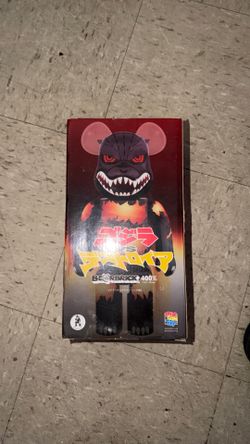 Bear Brick 400%  GodZilla Desgodzi Burning