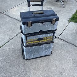 Stanley Rolling Tool Box 3 Pieces 