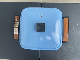 DOMINION ELECTRIC 11 1/2 FRYPAN SKILLET, USA Made Blue