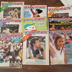 Vintage Young Athlete Magazines 