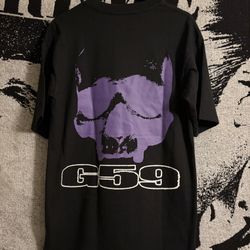 G59 Purple Logo Skull Tee