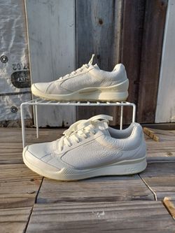 New ECCO White Biom Hybrid Women's Gold Shoes 
