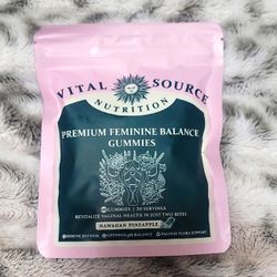 NEW Vital Source Premium Feminine Balance Gummies
