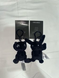 Fragment x Pokémon Mew and Pikachu Plush Keychains