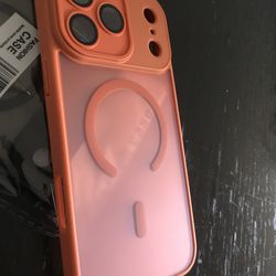 iPhone17 Pro Max Case Orange