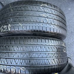 Tengo un par de llantas en muy buenas condiciones marca Hankook  265 45R21 instalación y balanceó por el mismo precio 
