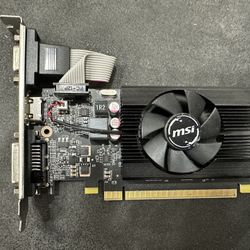 MSI GeForce GT 710 2GB GDDR3 Graphics Card (GT 710 2GD3 LP)
