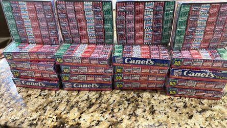 25 Packets Canel’s Chewing Gum $2.00 each pack