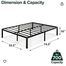 Foldable Bed Frame Full