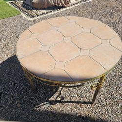 Heavy Duty Outside Patio Table 4 Ft Round 