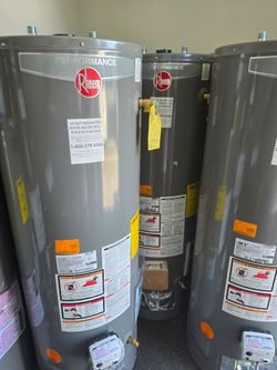 New Water Heater Rheem