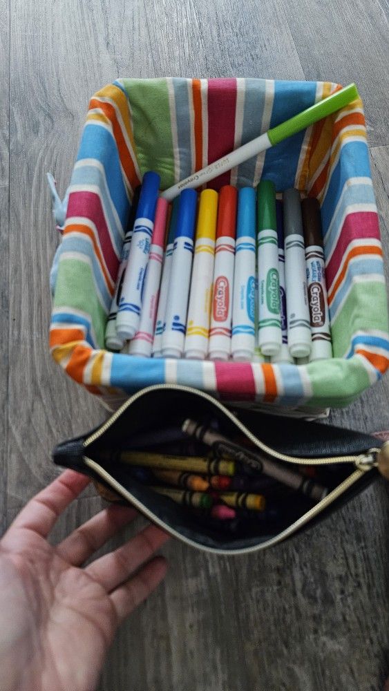Markers And Crayons