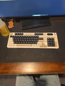 Full-Size Attackshark Mechanical Keyboard with Knob