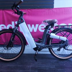 Carbon Fiber Dual Battery Electric  Bicycle 