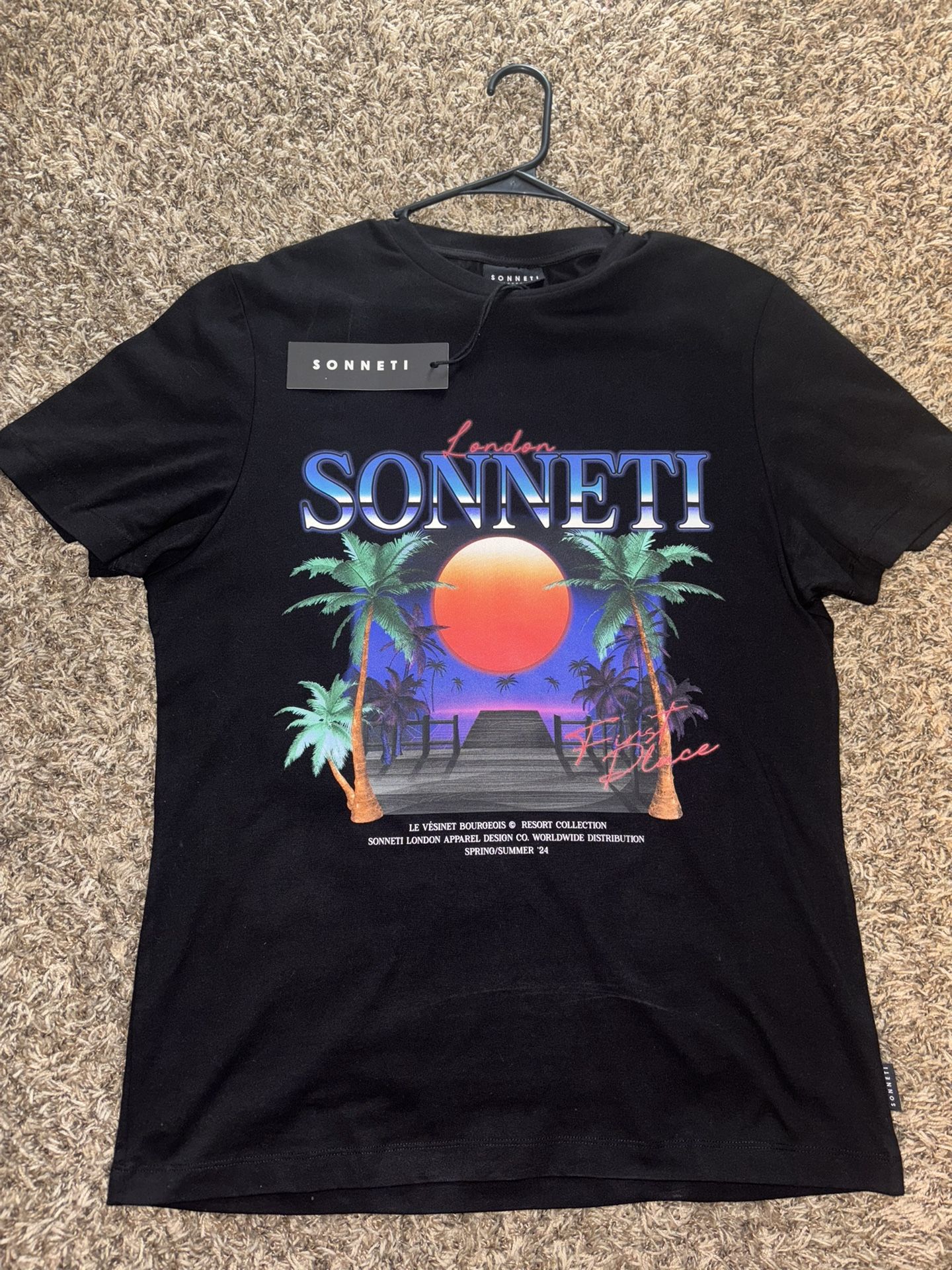 Sonneti London Men's T-shirt Tee Size L