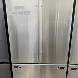 LG 36” Wide Counter Depth Refrige With Internal Water And Ice Maker 