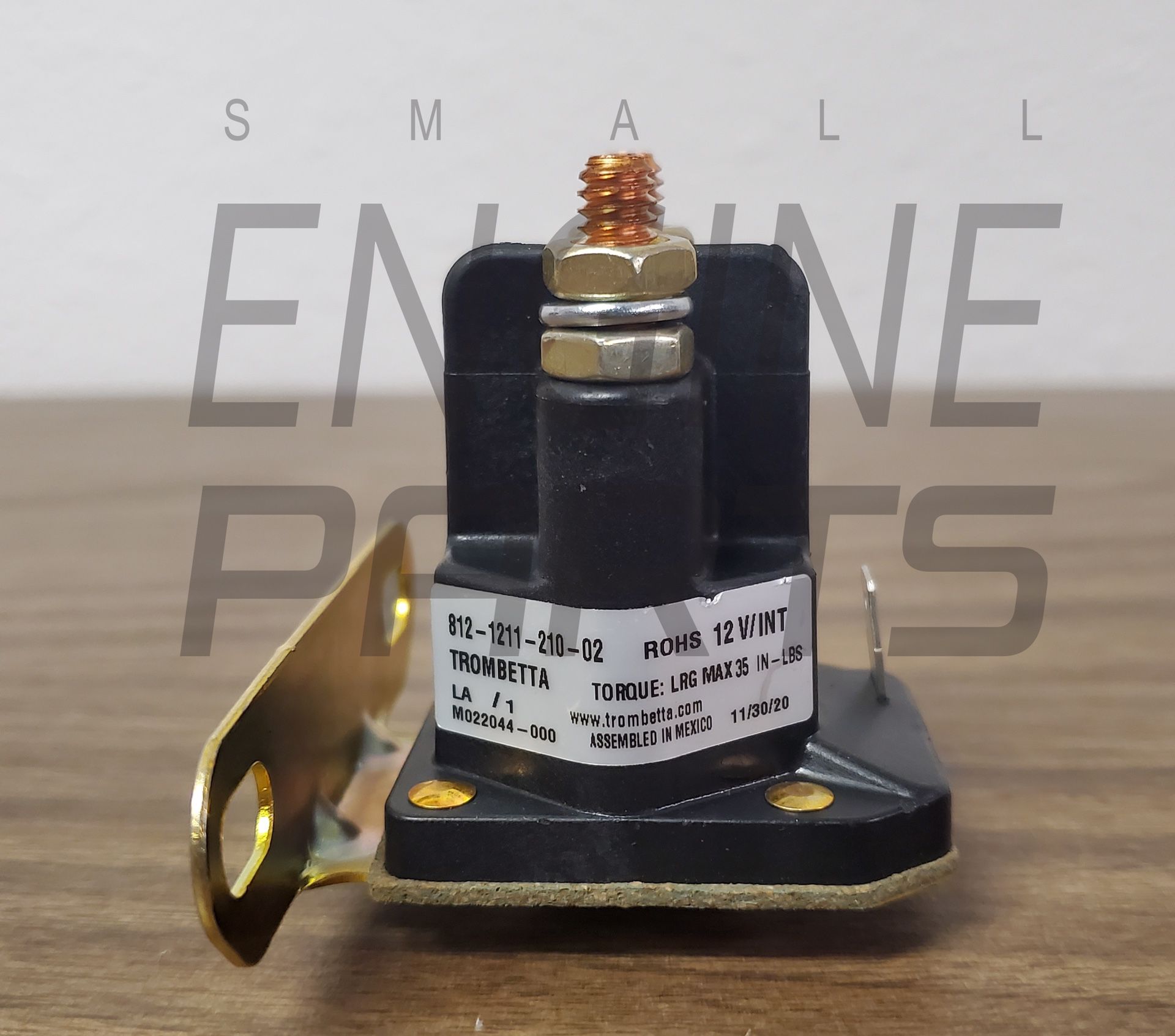 Universal Solenoid Starter 3 Pole 12 Volt