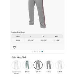 Easton Youth Baseball Pants