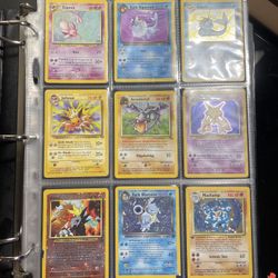 Vintage Pokemon Card Collection